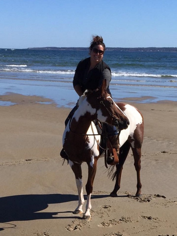 Riding Horses on the Beach 2016